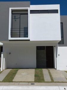 Fachada de casa verea residencial